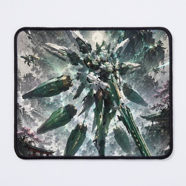 Item preview, Narukami: Thunder God Mecha Warrior | Japanese Cyber Samurai Robot Art designed and sold by Dyan4.