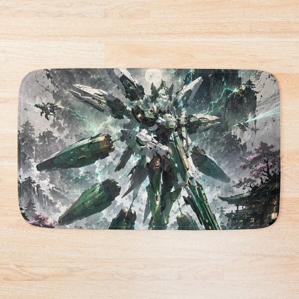 Item preview, Narukami: Thunder God Mecha Warrior | Japanese Cyber Samurai Robot Art designed and sold by Dyan4.