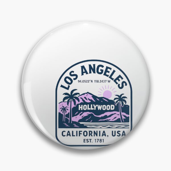 Item preview, Los Angels California Vintage Travel designed and sold by TulipaGraphics.
