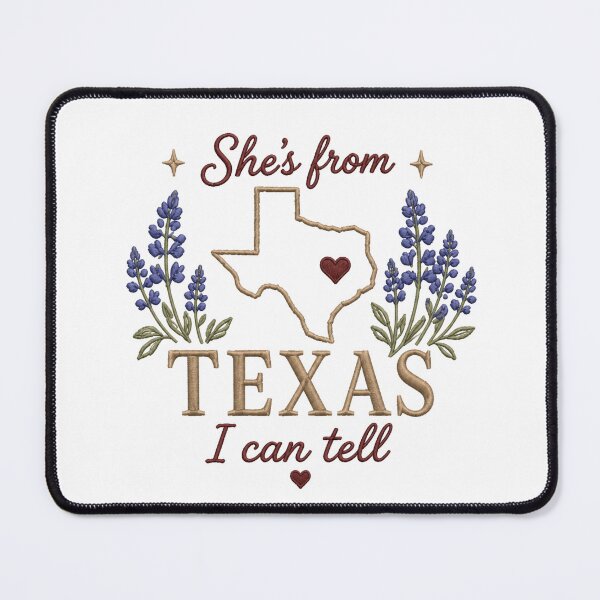 Item preview, She’s From Texas Bluebonnet Art designed and sold by 337unlimited.