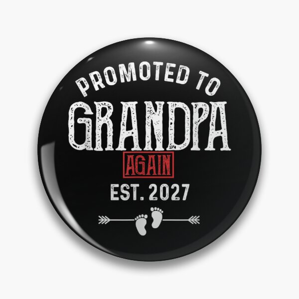 Item preview, Promoted To Grandpa Again Est 2027 New Baby Announcement Gift designed and sold by RuperDelois.