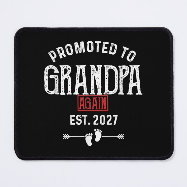 Item preview, Promoted To Grandpa Again Est 2027 New Baby Announcement Gift designed and sold by RuperDelois.