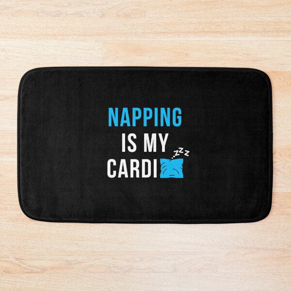 Item preview, Napping Is My Cardio Funny Lazy Sticker Anti Gym Humor Nap Lover Gift designed and sold by TongTang.