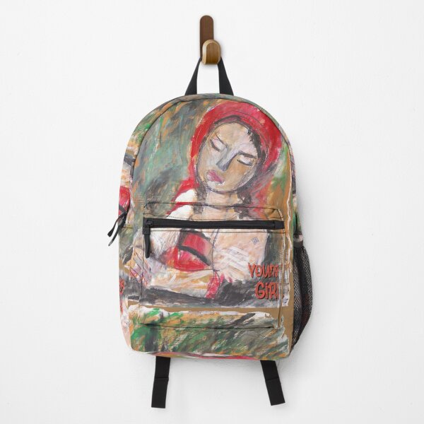 Item preview, Country Young Girl Portrait (painting by ACCI) designed and sold by VanyssaGraphics.