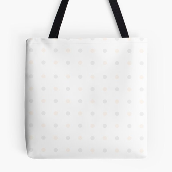 Item preview, Soft Peach and Gray Dots on White Grid designed and sold by BriSher.
