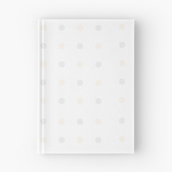 Item preview, Soft Peach and Gray Dots on White Grid designed and sold by BriSher.