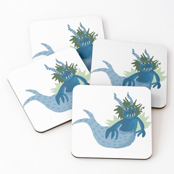 Item preview, The Blue baby Monster designed and sold by BarryEJSmithart.