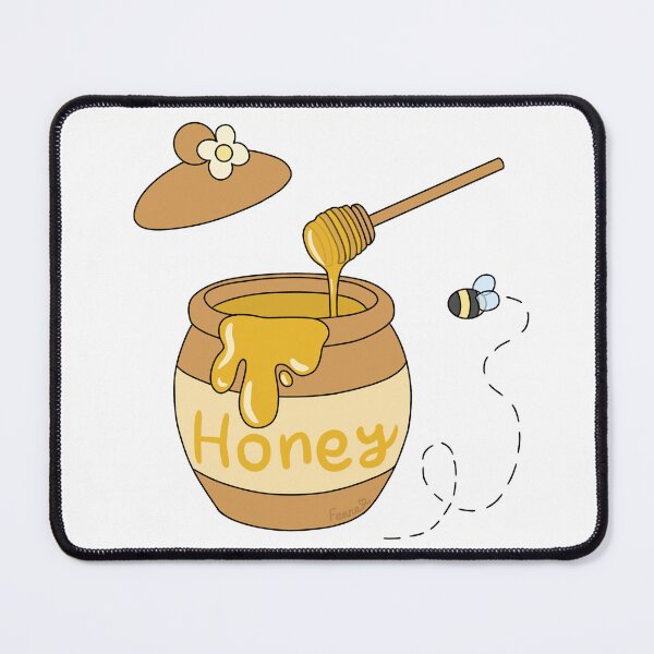 Item preview, Sweet Honey Bee Pot designed and sold by ByFerne.