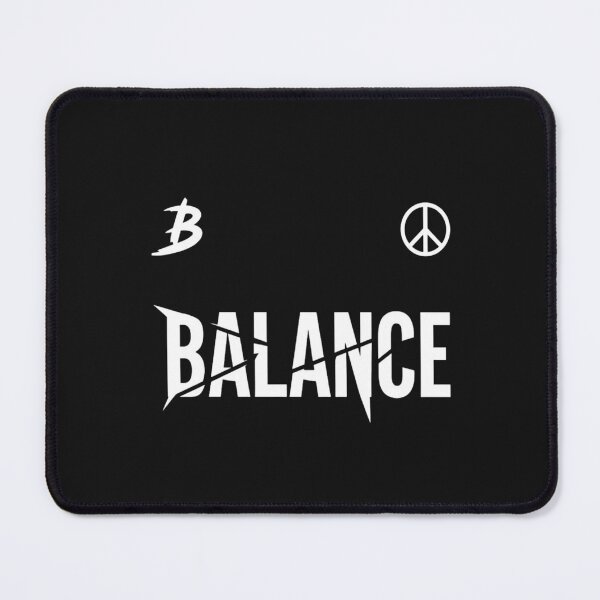Item preview, Minimalist Peace Sign Typography Balance Design designed and sold by GiggleInkTees.