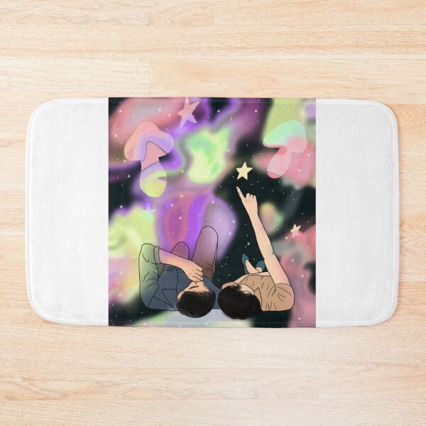 Item preview, Couple watching the sky designed and sold by Artistkhg.