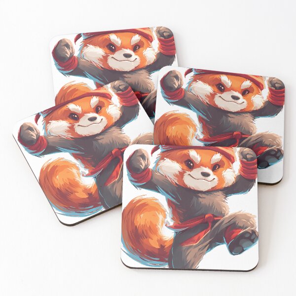 Item preview, Liu Kang Red Panda designed and sold by pumsquare.
