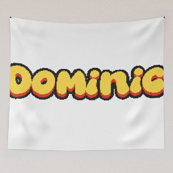 Item preview, Dominic text designed and sold by Sticktle.