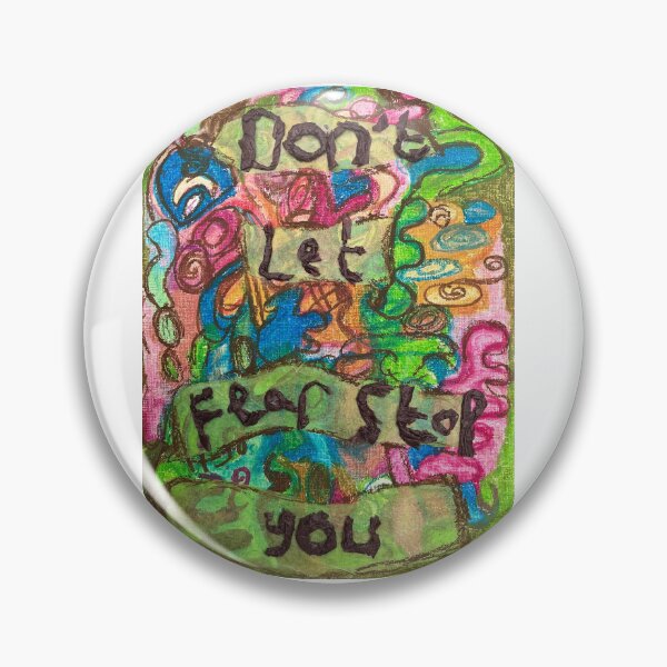 Item preview, Don’t let fear stop you  designed and sold by Aimzeescrazycreations.