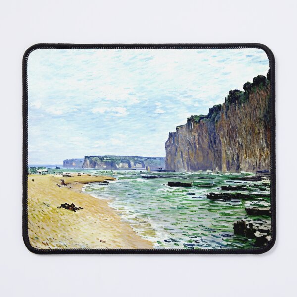 Item preview, Coastal Horizon at Varengeville: Impression of Tide, Cliffs, and Misty Light.  designed and sold by artdesignsnow.
