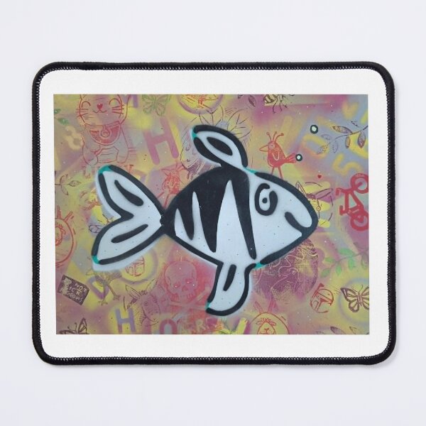 Item preview, Street Art Fish designed and sold by SombreroDoodles.