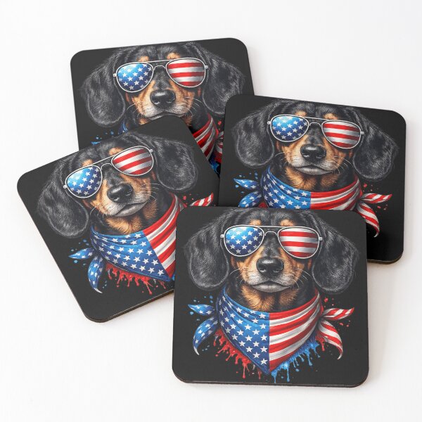 Item preview, Patriotic American Flag Sunglasses Dog Fourth Of July Independence Day Gift designed and sold by RuperDelois.