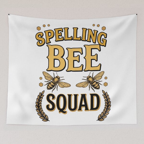 Item preview, spelling squad bee cartoon designed and sold by ArtDesignTp.