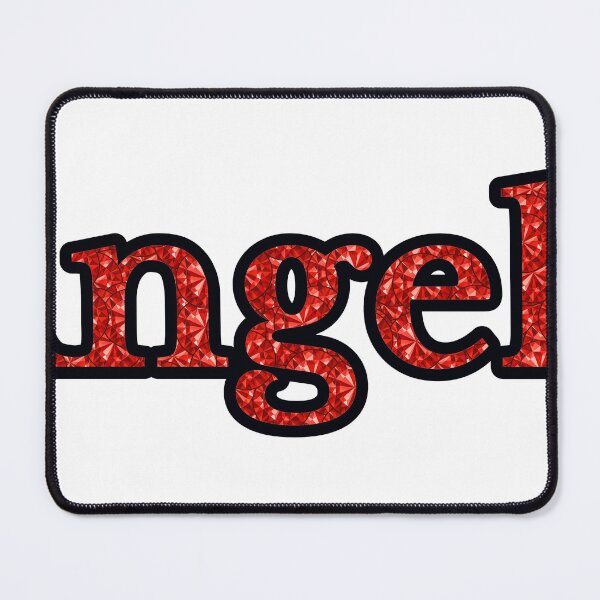 Item preview, Angela Girl Name Red Rhinestone Texture designed and sold by TheIconSmith.