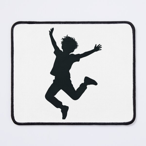 Item preview, Jumping Kid Silhouette PNG | Happy Child Jumping Transparent Background designed and sold by arifali786.