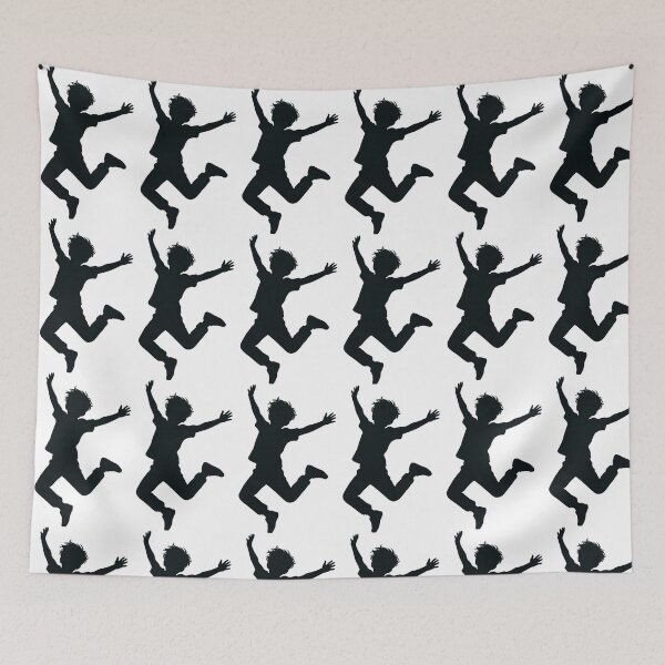 Item preview, Jumping Kid Silhouette PNG | Happy Child Jumping Transparent Background designed and sold by arifali786.
