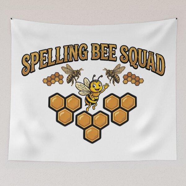 Item preview, cute spelling bee squad classroom designed and sold by ArtDesignTp.