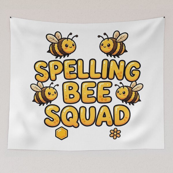 Item preview, spelling bee squad kids school graphic designed and sold by ArtDesignTp.