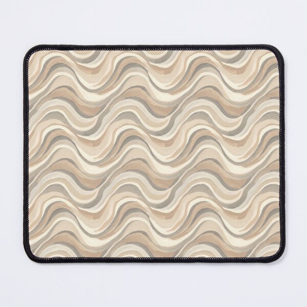 Item preview, Earthy Swirl Neutral Wave Abstract designed and sold by MythicCotton.