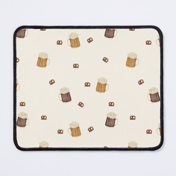 Item preview, Watercolor Beer and Pretzels Oktoberfest Pattern designed and sold by svitlaarty.