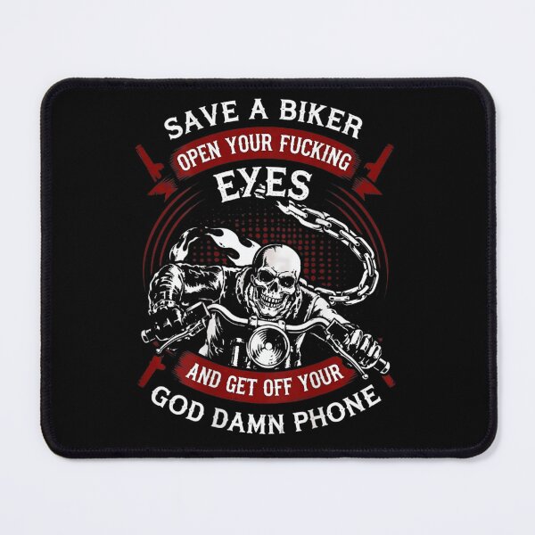 Item preview, Save A Biker Open Your Eyes Motorcycle Rider Safety Awareness designed and sold by LakenDraphil.