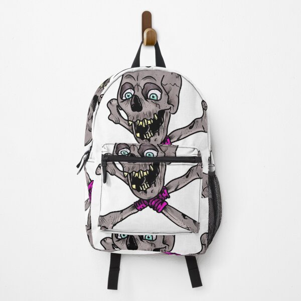 Item preview, Mad Skull Crossbones – Punk Horror Illustration designed and sold by Divichan.