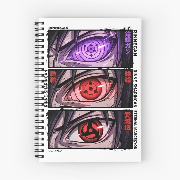 Item preview, Legendary Eyes - Rinnegan, Rinne-Sharingan, Eternal Mangekyou Anime Art designed and sold by MCHDesignST.