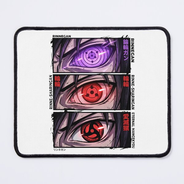 Item preview, Legendary Eyes - Rinnegan, Rinne-Sharingan, Eternal Mangekyou Anime Art designed and sold by MCHDesignST.