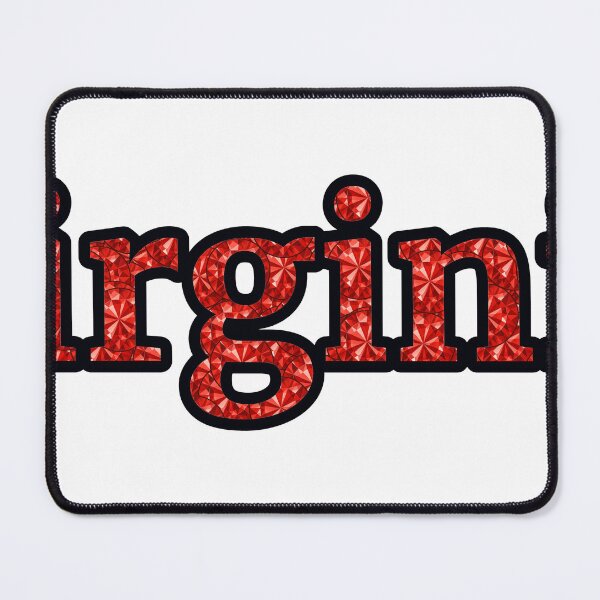 Item preview, Virginia Girl Name Red Rhinestone Texture designed and sold by TheIconSmith.