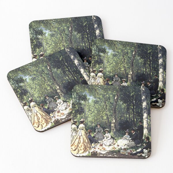 Item preview, Picnic in the Forest of Fontainebleau: Impression of Leisure, Light, and Modern Life.  designed and sold by artdesignsnow.