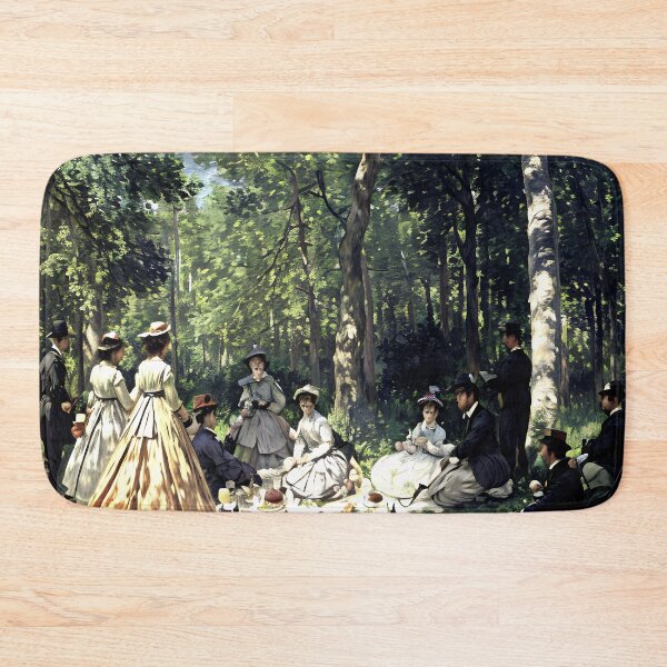Item preview, Picnic in the Forest of Fontainebleau: Impression of Leisure, Light, and Modern Life.  designed and sold by artdesignsnow.