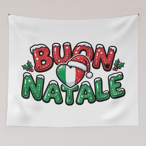 Item preview, vintage italian christmas humor buon natale designed and sold by ArtDesignTp.