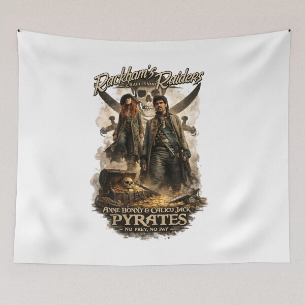 Item preview, Charles Vane Pirate Raiders – Legendary Caribbean Buccaneer Vintage designed and sold by CatLovers Studio.
