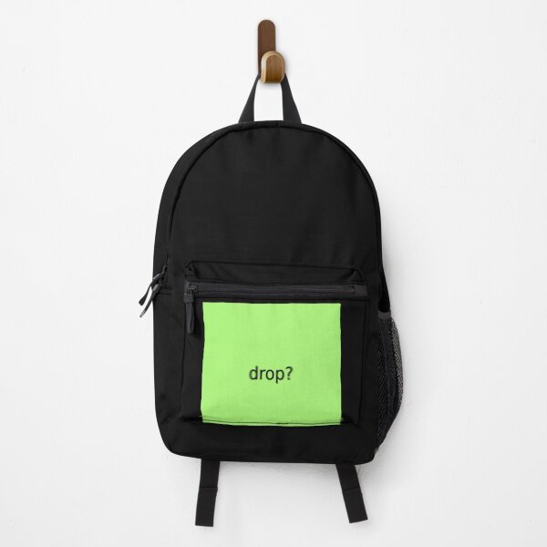Item preview, Supreme Green Drop Question Mark Square designed and sold by Dancing Papaya.