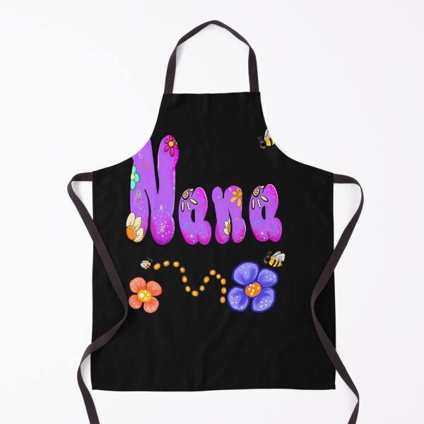 Item preview, Nana Name - personalised,personalized custom name with honey e bees and flowers designed and sold by Artonmytee.
