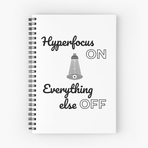 Item preview, Hyperfocus On Everything Else Off – Funny AuDHD ADHD Sticker designed and sold by lenalenspod.