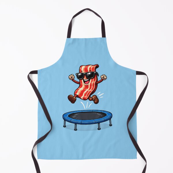 Item preview, Funny Breakfast League Bacon Trampoline Shirt designed and sold by BROHLine Studio.
