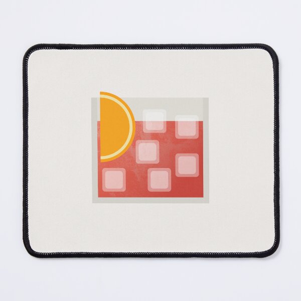 Item preview, Negroni Cocktail Minimalist Illustration designed and sold by archetype prints.