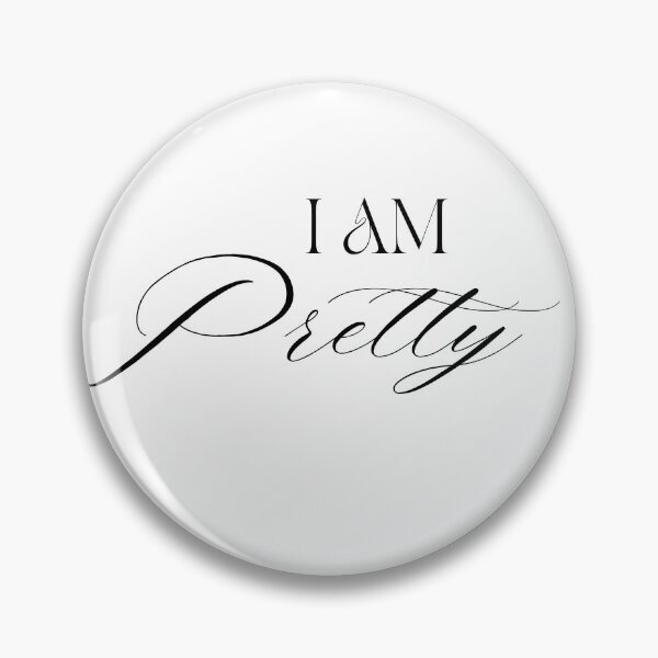 Item preview, I AM PRETTY Affirmation Sticker designed and sold by B1anc.
