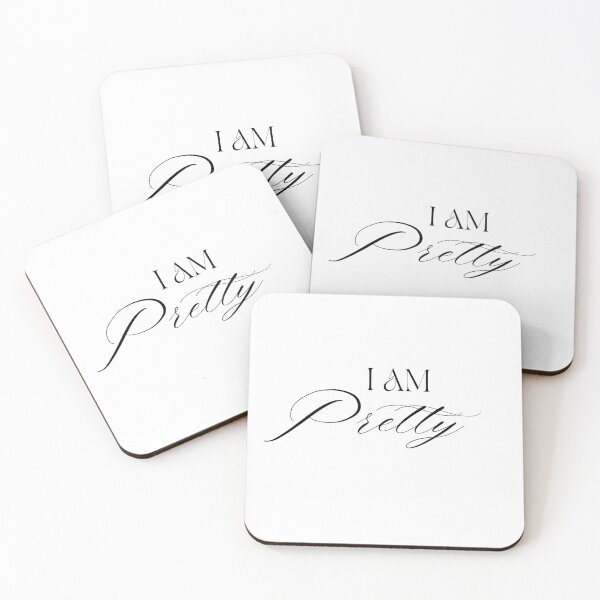 Item preview, I AM PRETTY Affirmation Sticker designed and sold by B1anc.