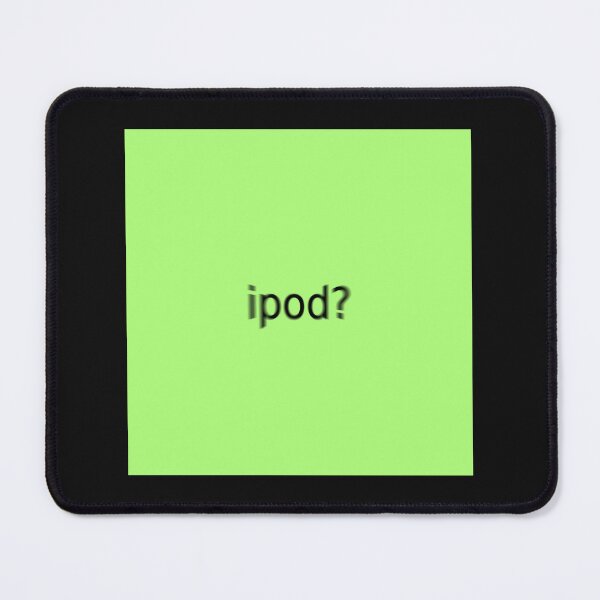 Item preview, Supreme Green ipod Question Mark Square designed and sold by Dancing Papaya.