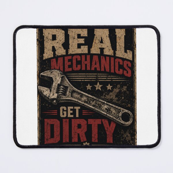 Item preview, Real Diesel Mechanics Get Dirty Vintage Mechanic Tee Shirt Dad Father designed and sold by Serigraphy.