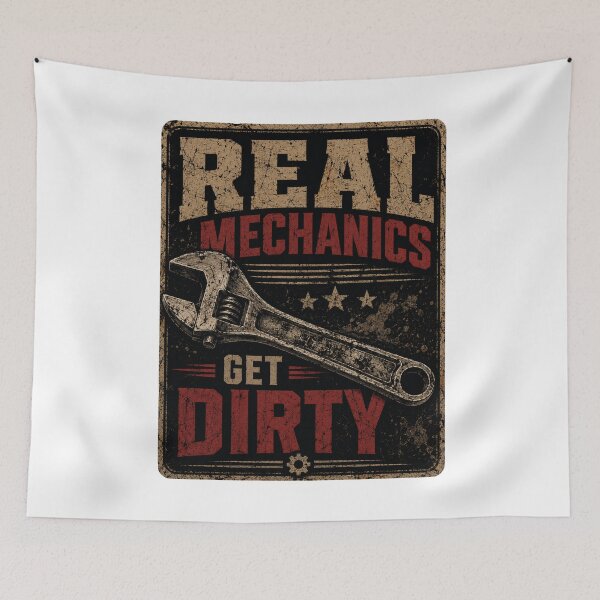 Item preview, Real Diesel Mechanics Get Dirty Vintage Mechanic Tee Shirt Dad Father designed and sold by Serigraphy.