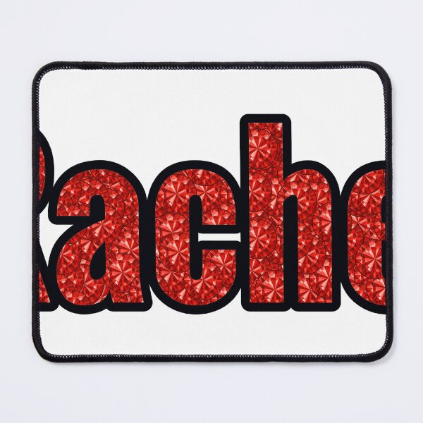 Item preview, Rachel Girl Name Red Rhinestone Texture designed and sold by TheIconSmith.