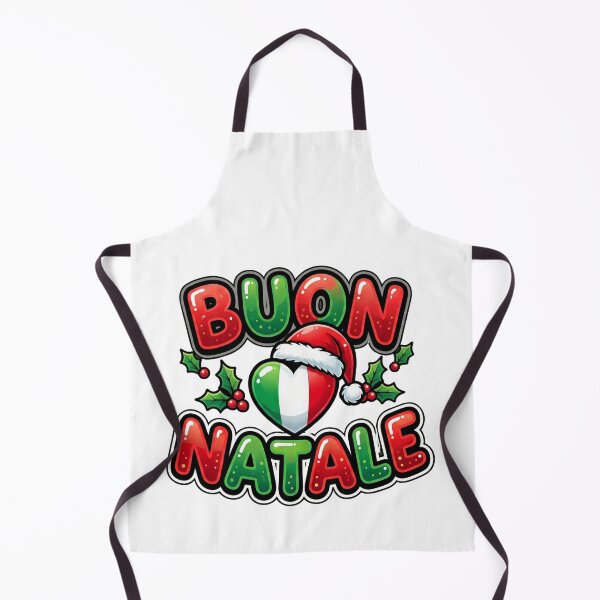 Item preview, funny italian xmas santa tree buon natale designed and sold by ArtDesignTp.