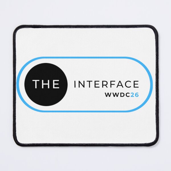 Item preview, The Interface WWDC26 Swag designed and sold by tamiajames8.